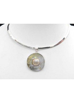 wholesale Affordable Pendant Sterling Silver With Mother Of Pearl 925, Costume Jewellery