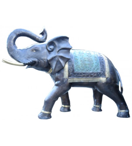 Antique Bronze Art Elephant