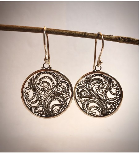 Antique Sterling Silver 925 Earring