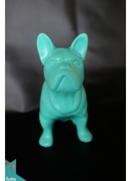 wholesale Artificial Resin France Dog Decor, Resin Figurine Custom Handhande, Statue Collectible Figurines Resin, Home Decoration