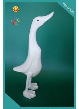 wholesale Bali Manufacturer White Wood Duck, Wooden Duck, Bamboo Duck, Bamboo Root Duck,, Home Decoration