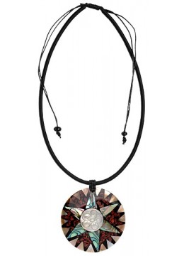 wholesale Bali Seashell Resin Pendant Sliding Necklace Affordable, Necklaces