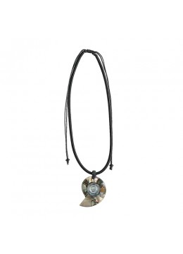 wholesale Bali Seashell Resin Pendant Sliding Necklace Wholesale, Necklaces