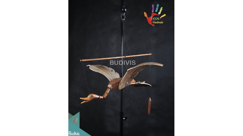 Bali Wholesale Flying Bird Outdoor Hanging Bamboo Windchimes