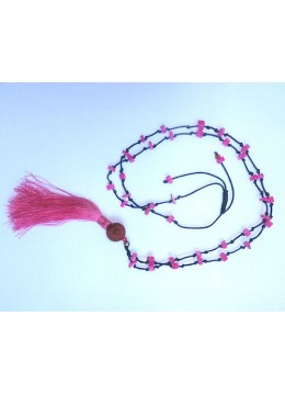 wholesale Beaded Stone Tassel Necklace, Costume Jewellery