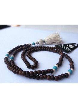 wholesale Beaded Tassel Necklace Wood, Costume Jewellery