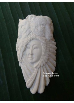 wholesale Best Model Bali Ox Bone Carved Carved Pendant Spirit Model, Costume Jewellery