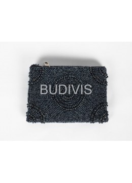 wholesale Black Rectangle Beaded Wallet, Fashion Bags
