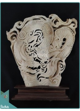wholesale Chinese Dragon Bone Carving Ornament, Home Decoration