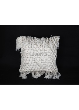 wholesale Custom Style Macrame Hand Knitted Boho Style Pillowcase, Handicraft