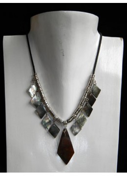wholesale Cut Necklace Pendant Shell Kasandra Bali, Costume Jewellery