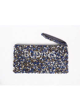 wholesale Dot Pattern Rectangle Beaded Wallet, Fashion Bags