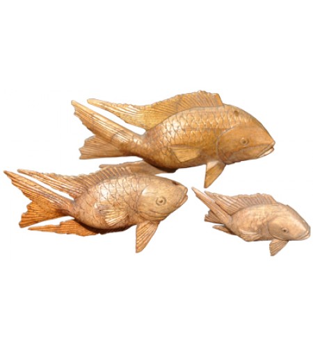 Fish set of 3 Animal Statue