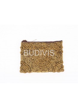 wholesale Gold Rectangle Beaded Wallet, Fashion Bags