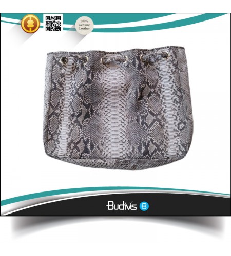 High Quality 100% Genuine Exotic Python Skin Handbag