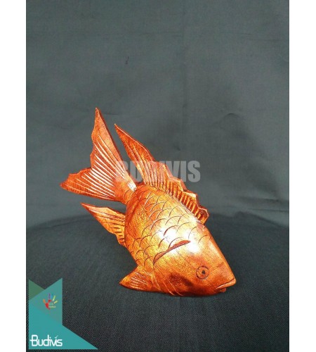 High Quality Wood Carved Fish Factory
