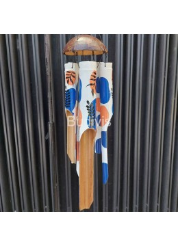 wholesale Home Decoration Painted Bamboo Wind Chimes for Relaxing Yoga Sound, Bamboo Crafts