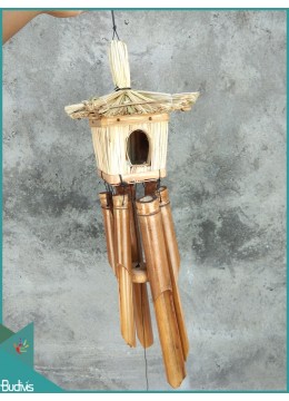 wholesale Indonesia Outdoor Hanging Bird House Bamboo Wind Chimes, Bamboo Crafts