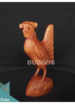 wholesale Indonesia Wood Carved Rooster In Handmade, Home Decoration