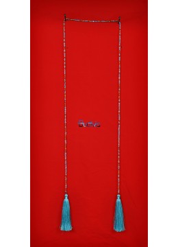 wholesale Long Beaded Crystal Lariat Tassel Necklaces, Costume Jewellery