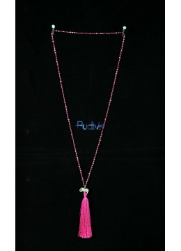 wholesale Long Beaded Crystal Tassel Necklaces Elephant, Costume Jewellery