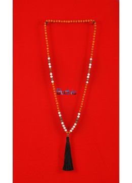 wholesale Long Beaded Tassel Necklaces Rudraksha, Costume Jewellery