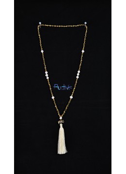wholesale Long Large Crystal Tassel necklaces Pearl, Costume Jewellery