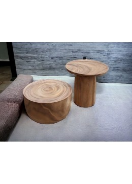 wholesale Manufacturer Suar Stool Outdoor Furniture Wooden side table, Stump Stool Solid Wood Chair, Stool for Living Room, Furniture