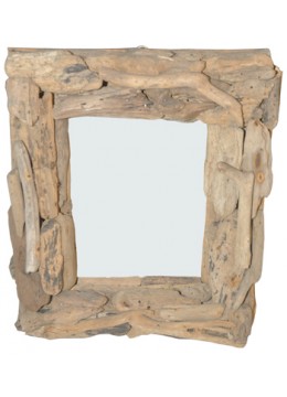 wholesale Mirror Recycled Driftwood, Home Decoration