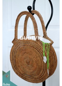 wholesale Natural Color Rattan Handwoven Hand Bag, Fashion Bags