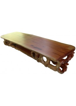 wholesale Natural Wood Root Long Table, Garden Decoration