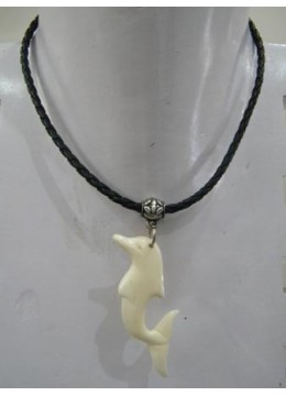 wholesale Necklace Dolphin Bone Carving, Costume Jewellery