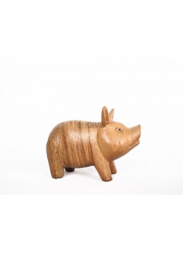 wholesale Pig Wood Figurine / Statue Home or Garden Decoration, Home Decoration