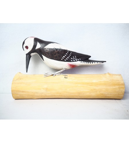 Realistic Wooden Bird Dendrocopos Major
