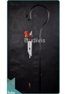 wholesale Relaxing Sound Rooster Aluminium Wind Chimes, Garden Decoration