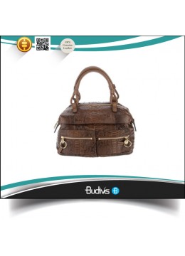 wholesale Top Model Guaranteed 100% Genuine Exotic Python Skin Handbag, Fashion Bags