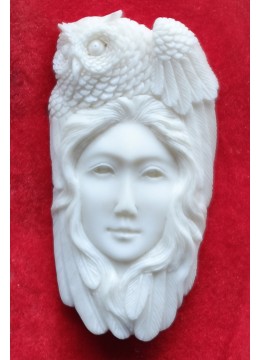 wholesale Top Sale Bali Bone Carved Pendant Spirit, Costume Jewellery