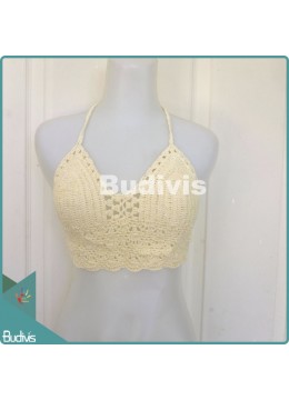 wholesale White Knitting Bikini, Handicraft