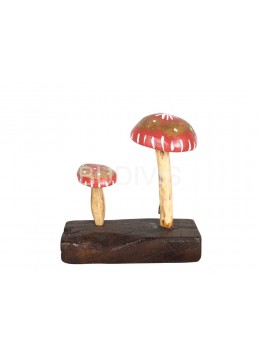 wholesale Wholesale Custom Wooden Mushroom Indoor or Outdoor Decoration, Garden Decoration Idea, Home Decoration