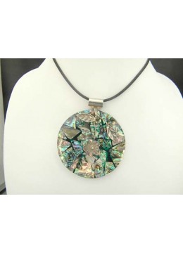wholesale Wholesaler Paua Sea Shell Pendant With Silver 925, Costume Jewellery