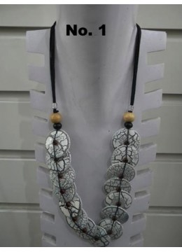 wholesale Wood Bead Necklace Made in Indonesia by Edi yanto, Costume Jewellery