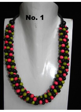 wholesale Wood Bead Necklace, Costume Jewellery