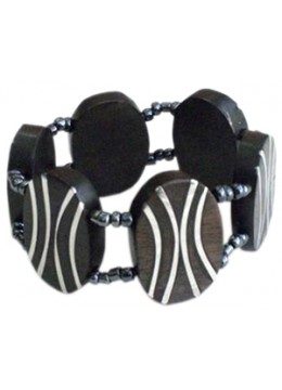 wholesale Wood Bracelet Stainless, Costume Jewellery