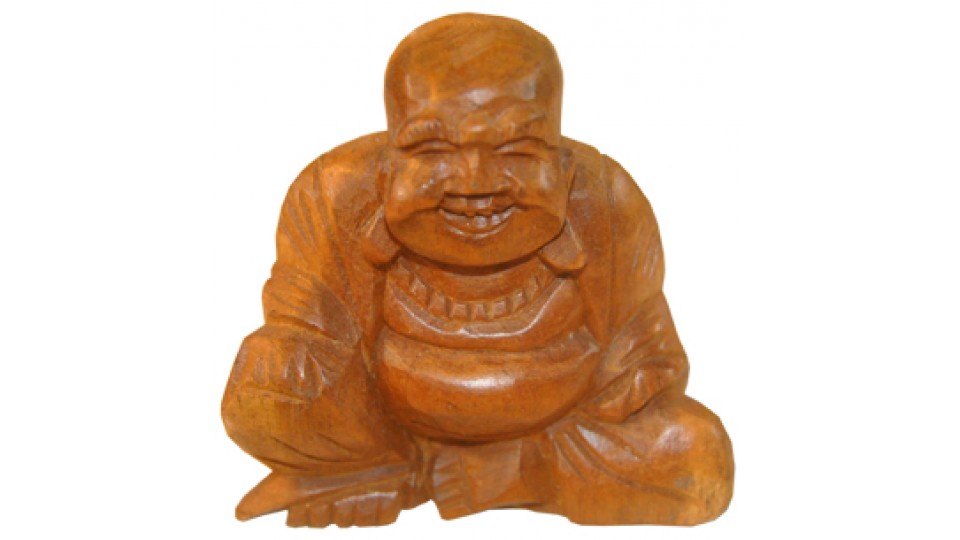 Wood Carving Buddha Statue
