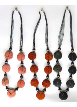 wholesale Wood Colour Necklace Affordable, Costume Jewellery