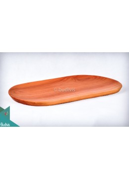 wholesale Wooden Rectangular Oval Tray Food Storage Small, Home Decoration