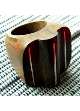 wholesale Wooden Ring Stainless, Costume Jewellery