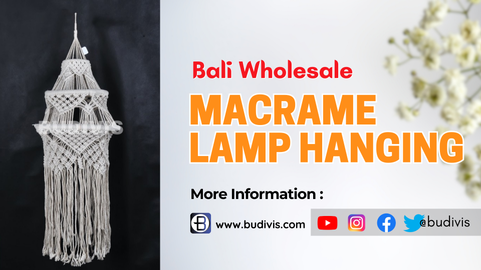 Upgrade Your Home Decor with Wholesale Macrame Lamp Hangers
