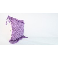 Add a Touch of Bohemian Charm to Your Home Decor with Macrame Hand-Knitted Boho Style Pillowcases