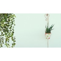 Triple Basket Rope Handwoven Macrame Plant Hanging: The Perfect Addition to Your Indoor Garden